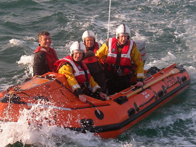 Anglers from the Northern Sole aboard the ILB
